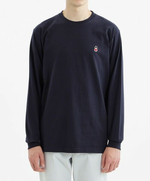 MACKINTOSH PHILOSOPHY(MENS) / マッキントッシュ フィロソフィー　メンズ カットソー | 【WEB限定】バッキンガムベア 5.6oz天竺 ワンポイントロンＴ | 詳細4