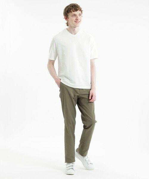 MACKINTOSH PHILOSOPHY(MENS) / マッキントッシュ フィロソフィー　メンズ カットソー | ストレッチミラノリブ Vネック半袖Tシャツ | 詳細1