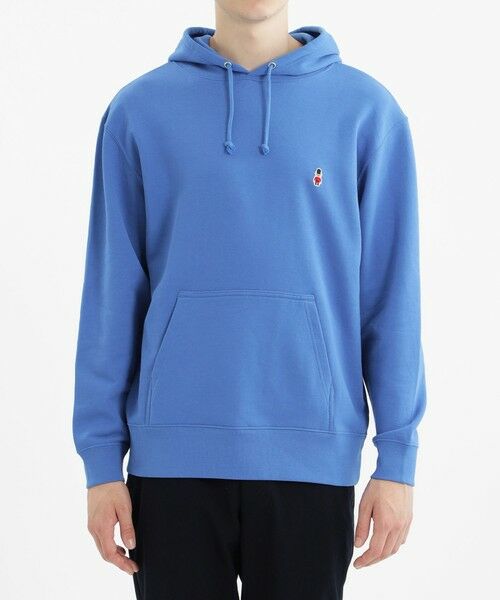 MACKINTOSH PHILOSOPHY(MENS) / マッキントッシュ フィロソフィー　メンズ カットソー | 【WEB限定】バッキンガムベア 10オンス裏パイル ワンポイントフーデッドパーカー | 詳細6