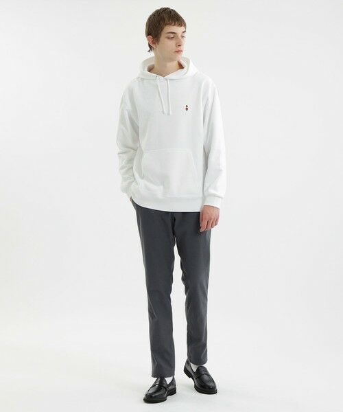 MACKINTOSH PHILOSOPHY(MENS) / マッキントッシュ フィロソフィー　メンズ カットソー | 【WEB限定】バッキンガムベア 10オンス裏パイル ワンポイントフーデッドパーカー | 詳細1