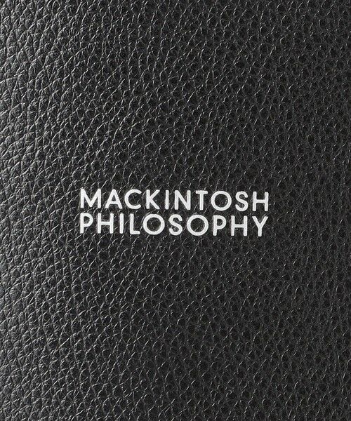 MACKINTOSH PHILOSOPHY(MENS) / マッキントッシュ フィロソフィー　メンズ メッセンジャーバッグ・ウエストポーチ | シンセティックシュリンクレザー バーチカルトート | 詳細10
