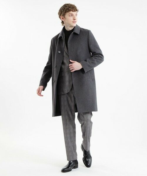 MACKINTOSH PHILOSOPHY(MENS) / マッキントッシュ フィロソフィー　メンズ その他アウター | 【WEB＆一部店舗限定】毛/ポリエステル ショートビーバー WELLINGTON（ウェリントン） | 詳細1