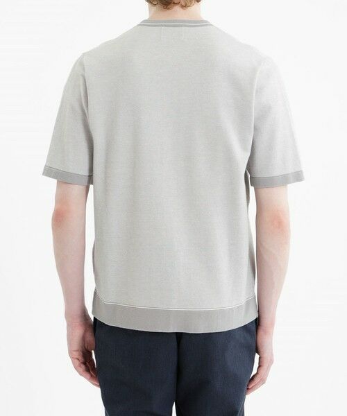 MACKINTOSH PHILOSOPHY(MENS) / マッキントッシュ フィロソフィー　メンズ ニット・セーター | バッキンガムベア メランジニットＴシャツ | 詳細5