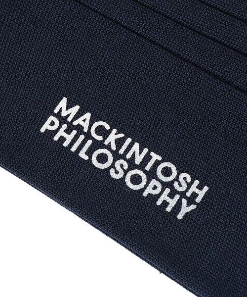 MACKINTOSH PHILOSOPHY(MENS) / マッキントッシュ フィロソフィー　メンズ その他インナー・ルームウェア | プレーティングストライプ ビジネスソックス | 詳細4