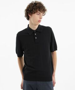 MACKINTOSH PHILOSOPHY(MENS) / マッキントッシュ フィロソフィー　メンズ ニット・セーター | フラッフィーニット 半袖ニットポロ