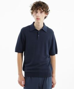 MACKINTOSH PHILOSOPHY(MENS) / マッキントッシュ フィロソフィー　メンズ ニット・セーター | フラッフィーニット 半袖ニットポロ