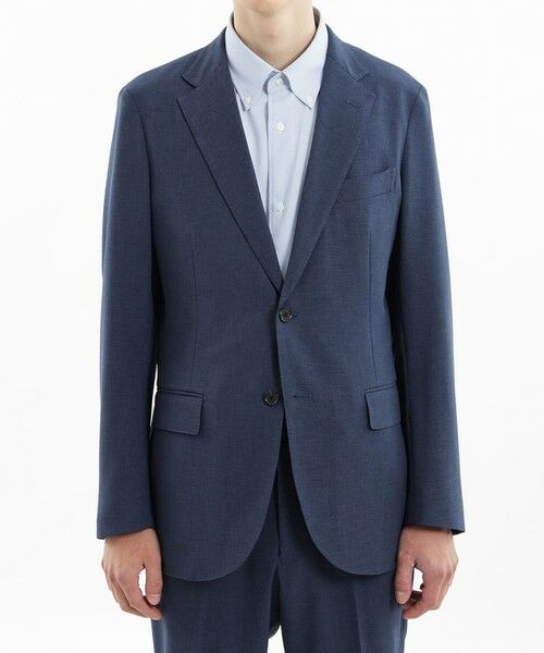 MACKINTOSH PHILOSOPHY(MENS) / マッキントッシュ フィロソフィー　メンズ ノーカラージャケット | トロッター ジャケット#070 はっ水ストレッチメッシュ | 詳細4