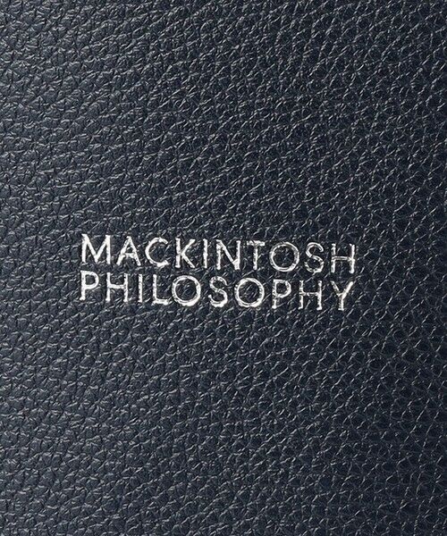 MACKINTOSH PHILOSOPHY(MENS) / マッキントッシュ フィロソフィー　メンズ メッセンジャーバッグ・ウエストポーチ | シンセティックシュリンクレザー バーチカルトート | 詳細9