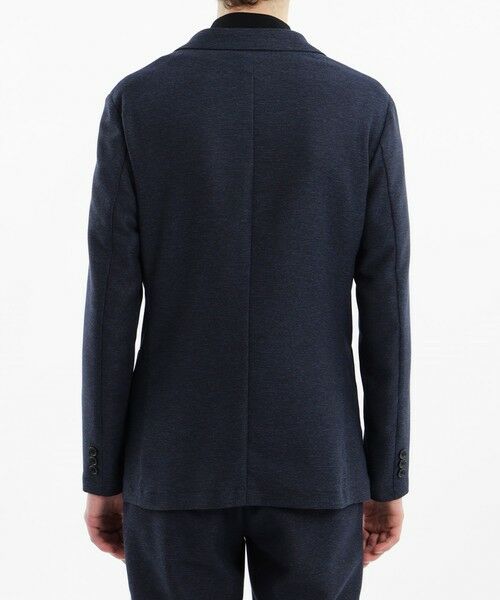 MACKINTOSH PHILOSOPHY(MENS) / マッキントッシュ フィロソフィー　メンズ ノーカラージャケット | 【予約販売】テーラードジャージージャケット 杢カラミストレッチ | 詳細5