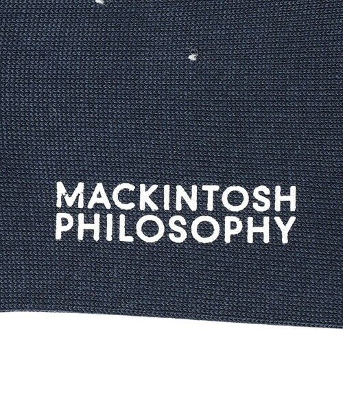 MACKINTOSH PHILOSOPHY(MENS) / マッキントッシュ フィロソフィー　メンズ その他インナー・ルームウェア | ピンドット ビジネスソックス | 詳細4