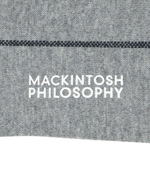 MACKINTOSH PHILOSOPHY(MENS) / マッキントッシュ フィロソフィー　メンズ その他インナー・ルームウェア | ラインストライプ ビジネスソックス | 詳細4