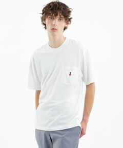 バッキンガムベア カノコ クルーネックポケット半袖Tシャツ