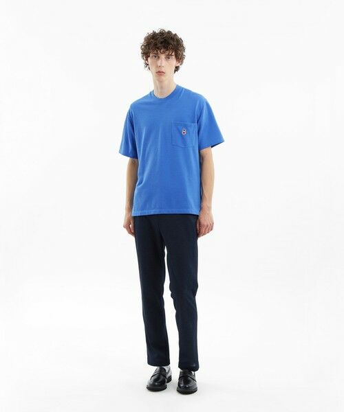 MACKINTOSH PHILOSOPHY(MENS) / マッキントッシュ フィロソフィー　メンズ カットソー | バッキンガムベア カノコ クルーネックポケット半袖Tシャツ | 詳細2