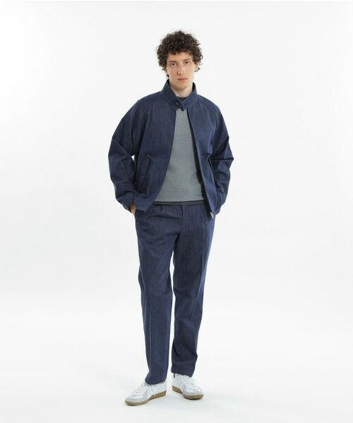 MACKINTOSH PHILOSOPHY(MENS) / マッキントッシュ フィロソフィー　メンズ ブルゾン | テクノツイル/デニム ハリントンジャケット | 詳細1