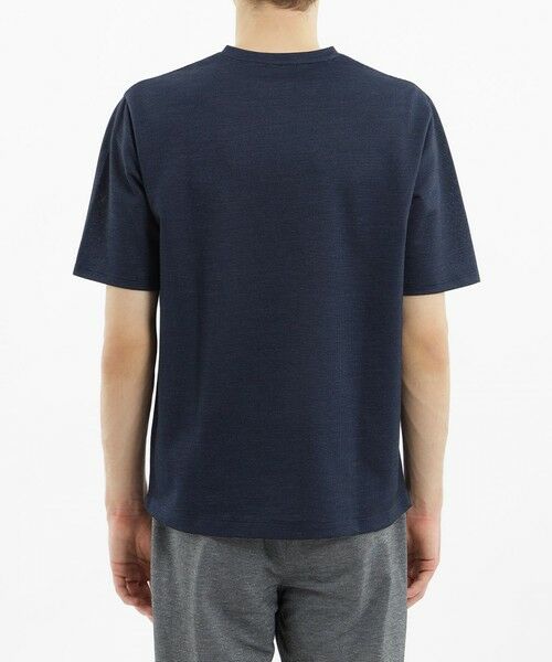 MACKINTOSH PHILOSOPHY(MENS) / マッキントッシュ フィロソフィー　メンズ カットソー | テーラードジャージー Vネック半袖Tシャツ 麻混サーフニット | 詳細5