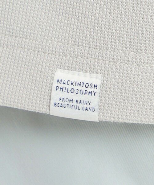 MACKINTOSH PHILOSOPHY(MENS) / マッキントッシュ フィロソフィー　メンズ カットソー | ストレッチミラノリブ Vネック半袖Tシャツ | 詳細10