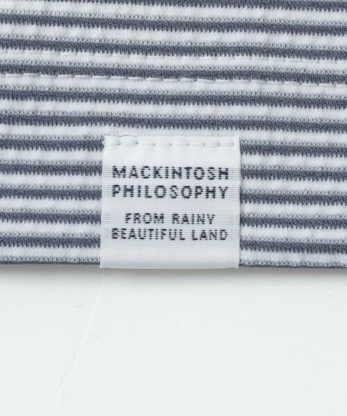 MACKINTOSH PHILOSOPHY(MENS) / マッキントッシュ フィロソフィー　メンズ カットソー | サッカーボーダージャージー クルーネックTシャツ | 詳細11