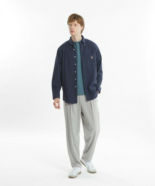 MACKINTOSH PHILOSOPHY(MENS) / マッキントッシュ フィロソフィー　メンズ その他パンツ | 【WEB&一部店舗限定】britec（ブリテック）ワンタックイージーパンツ | 詳細1