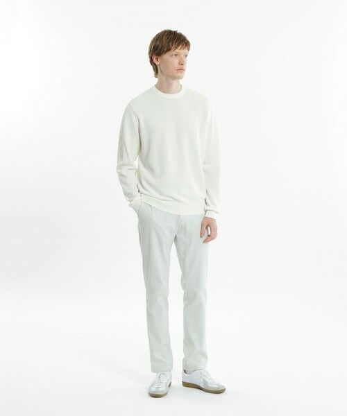 MACKINTOSH PHILOSOPHY(MENS) / マッキントッシュ フィロソフィー　メンズ ニット・セーター | 14Gメランジフラッフィー クルーネックプルオーバー | 詳細1