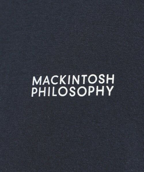 MACKINTOSH PHILOSOPHY(MENS) / マッキントッシュ フィロソフィー　メンズ カットソー | 【WEB&一部店舗限定】5.6oz天竺 クルーネックロゴロンＴ | 詳細8