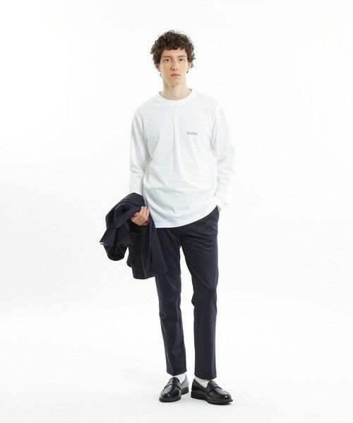 MACKINTOSH PHILOSOPHY(MENS) / マッキントッシュ フィロソフィー　メンズ カットソー | 【WEB&一部店舗限定】5.6oz天竺 クルーネックロゴロンＴ | 詳細1