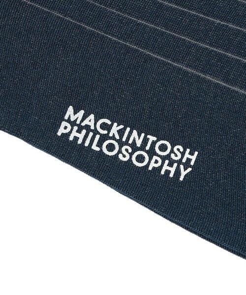 MACKINTOSH PHILOSOPHY(MENS) / マッキントッシュ フィロソフィー　メンズ その他インナー・ルームウェア | プレーティング ビジネスソックス | 詳細4