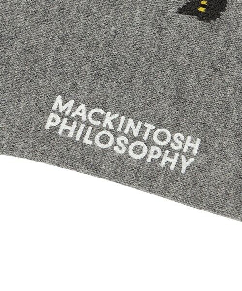 MACKINTOSH PHILOSOPHY(MENS) / マッキントッシュ フィロソフィー　メンズ その他インナー・ルームウェア | キャットモチーフ アンクレット カジュアルソックス | 詳細3