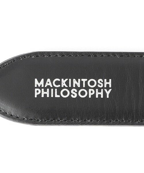 MACKINTOSH PHILOSOPHY(MENS) / マッキントッシュ フィロソフィー　メンズ ベルト・サスペンダー | サフィアーノレザー ビジネスベルト | 詳細3