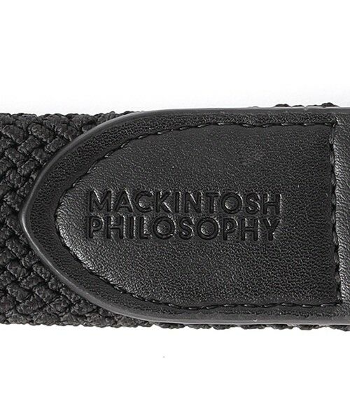 MACKINTOSH PHILOSOPHY(MENS) / マッキントッシュ フィロソフィー　メンズ ベルト・サスペンダー | エラスティックメッシュ カジュアルベルト | 詳細3