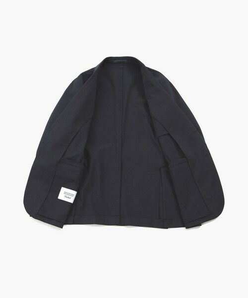 MACKINTOSH PHILOSOPHY(MENS) / マッキントッシュ フィロソフィー　メンズ ノーカラージャケット | トロッター ジャケット#001（ナンバーワン）フラットギャバジン | 詳細9