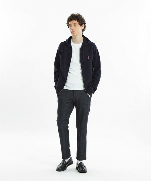 MACKINTOSH PHILOSOPHY(MENS) / マッキントッシュ フィロソフィー　メンズ ニット・セーター | バッキンガムベア フーデッドパーカー | 詳細2