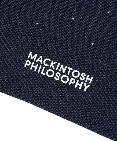 MACKINTOSH PHILOSOPHY(MENS) / マッキントッシュ フィロソフィー　メンズ その他インナー・ルームウェア | ピンドット ビジネスソックス | 詳細4