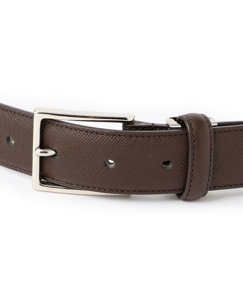 MACKINTOSH PHILOSOPHY(MENS) / マッキントッシュ フィロソフィー　メンズ ベルト・サスペンダー | サフィアーノレザー ビジネスベルト | 詳細1