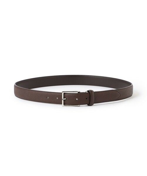 MACKINTOSH PHILOSOPHY(MENS)/マッキントッシュ フィロソフィー メンズ サフィアーノレザー ビジネスベルト ブラウン6 X MACKINTOSH PHILOSOPHY(MENS)/マッキントッシュ フィロソフィー メンズ サフィアーノレザー ビジネスベルト ブラウン6 X