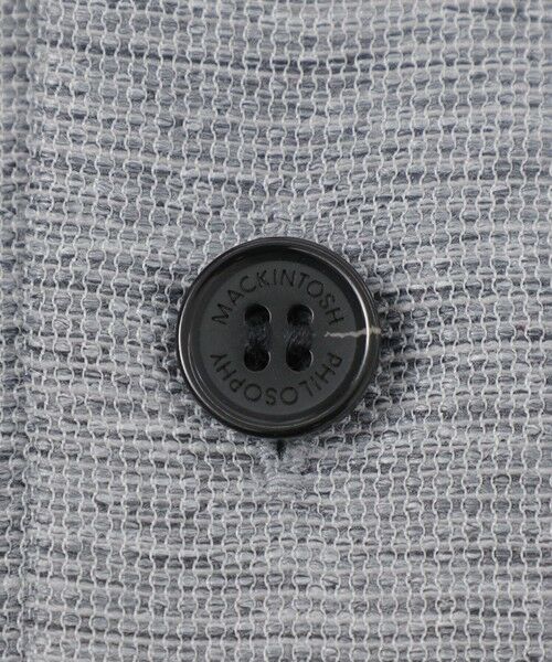 MACKINTOSH PHILOSOPHY(MENS) / マッキントッシュ フィロソフィー　メンズ ブルゾン | テーラードジャージー ノーカラーカーディガン 杢カラミストレッチ | 詳細8