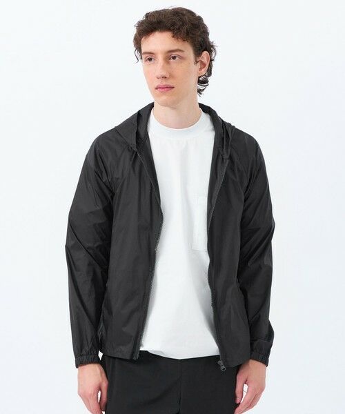 MACKINTOSH PHILOSOPHY(MENS) / マッキントッシュ フィロソフィー メンズ ブルゾン | ライトウエイトリップストップ パッカブルブルゾン(ブラック1)