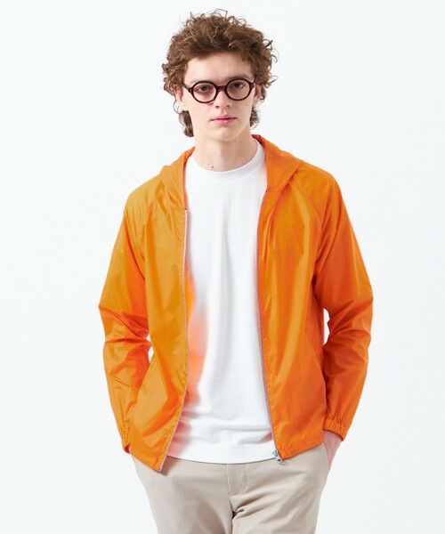 MACKINTOSH PHILOSOPHY(MENS) / マッキントッシュ フィロソフィー メンズ ブルゾン | ライトウエイトリップストップ パッカブルブルゾン(オレンジ6)