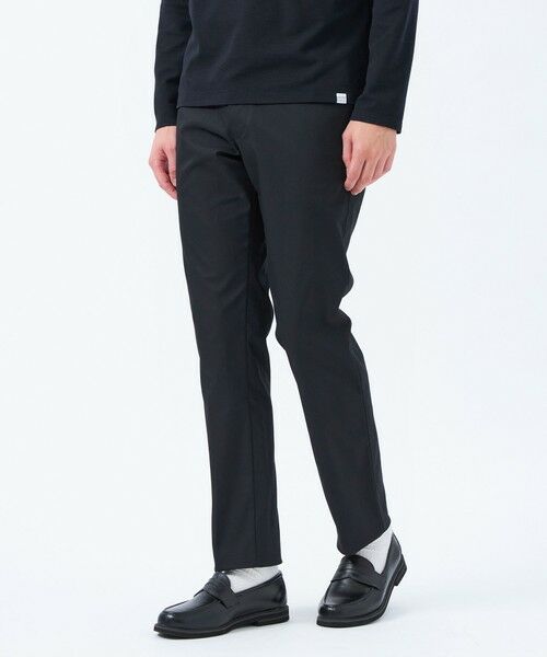 MACKINTOSH PHILOSOPHY(MENS)/マッキントッシュ フィロソフィー メンズ テーパードスリムパンツ フレックスドライチノ ブラック1 40 MACKINTOSH PHILOSOPHY(MENS)/マッキントッシュ フィロソフィー メンズ テーパードスリムパンツ フレックスドライチノ ブラック1 40
