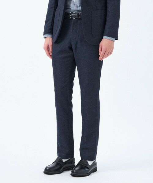 MACKINTOSH PHILOSOPHY(MENS)/マッキントッシュ フィロソフィー メンズ テーラードジャージーパンツ 杢カラミストレッチ ネイビー3 40 MACKINTOSH PHILOSOPHY(MENS)/マッキントッシュ フィロソフィー メンズ テーラードジャージーパンツ 杢カラミストレッチ ネイビー3 40