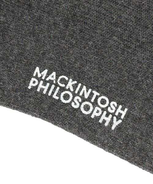 MACKINTOSH PHILOSOPHY(MENS) / マッキントッシュ フィロソフィー　メンズ その他インナー・ルームウェア | コーギー フロント＆バックスタイルワンポイント カジュアルソックス | 詳細4