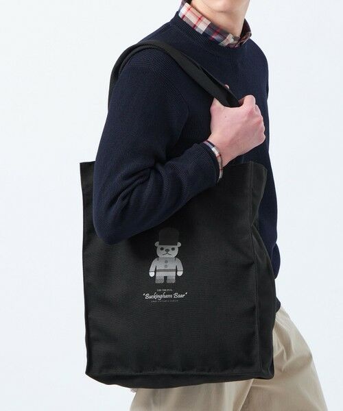 MACKINTOSH PHILOSOPHY(MENS) / マッキントッシュ フィロソフィー　メンズ メッセンジャーバッグ・ウエストポーチ | バッキンガムベア キャンバストートバッグ | 詳細1