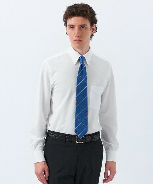 MACKINTOSH PHILOSOPHY(MENS)/マッキントッシュ フィロソフィー メンズ トロッター シャツ スクエアボタンダウン トリコットバリエーション ホワイト1 38 MACKINTOSH PHILOSOPHY(MENS)/マッキントッシュ フィロソフィー メンズ トロッター シャツ スクエアボタンダウン トリコットバリエーション ホワイト1 38