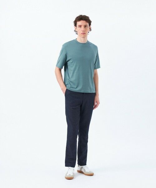 セール】 18Gコットン天竺 クルーネックニットTシャツ （ニット