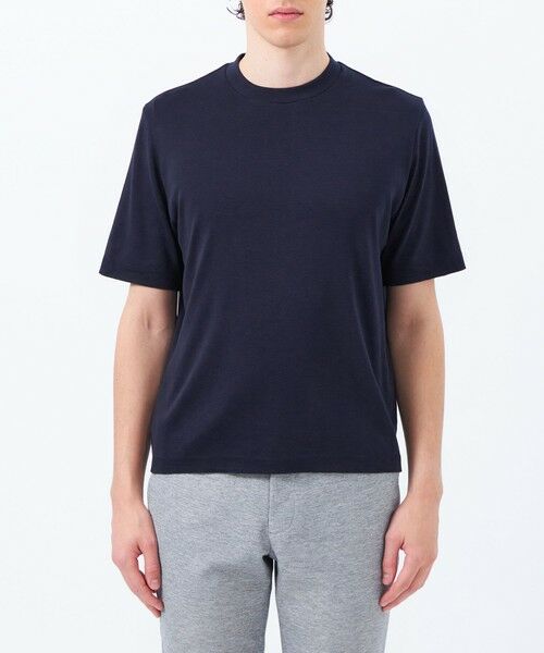 MACKINTOSH PHILOSOPHY(MENS) / マッキントッシュ フィロソフィー　メンズ ニット・セーター | 18Gコットン天竺 クルーネックニットTシャツ | 詳細5
