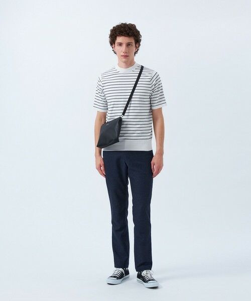 MACKINTOSH PHILOSOPHY バイカラークルーネックニット（半袖） クルーネック半袖Tシャツ※色によって価格が異なります。カートに