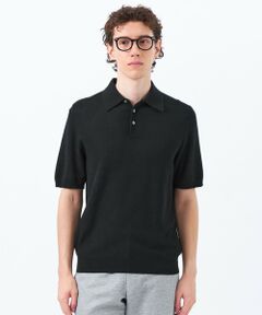 MACKINTOSH PHILOSOPHY(MENS) / マッキントッシュ フィロソフィー　メンズ ニット・セーター | フラッフィーニット 半袖ニットポロ