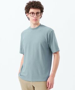 MACKINTOSH PHILOSOPHY(MENS) / マッキントッシュ フィロソフィー　メンズ カットソー | パイル調ドライミックス クルーネックプルオーバー