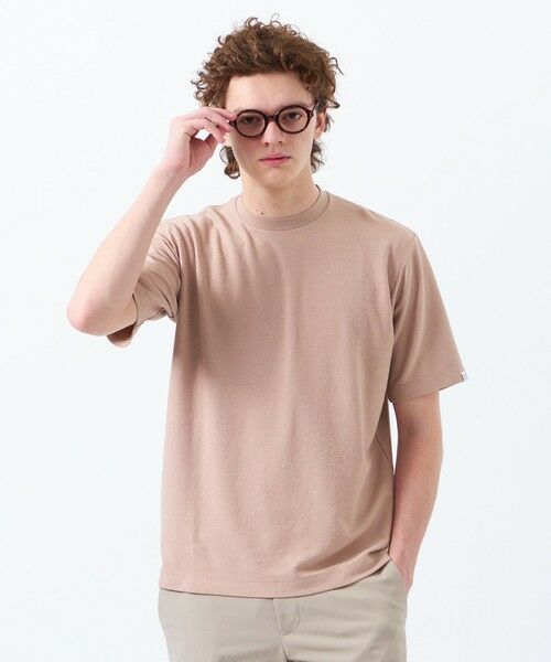MACKINTOSH PHILOSOPHY(MENS)/マッキントッシュ フィロソフィー メンズ パイル調ドライミックス クルーネックプルオーバー ピンク4 42 MACKINTOSH PHILOSOPHY(MENS)/マッキントッシュ フィロソフィー メンズ パイル調ドライミックス クルーネックプルオーバー ピンク4 42