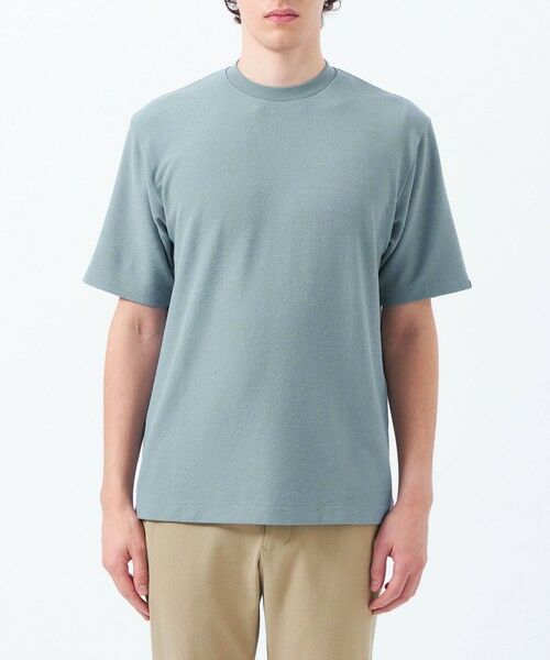 MACKINTOSH PHILOSOPHY(MENS) / マッキントッシュ フィロソフィー　メンズ カットソー | パイル調ドライミックス クルーネックプルオーバー | 詳細5