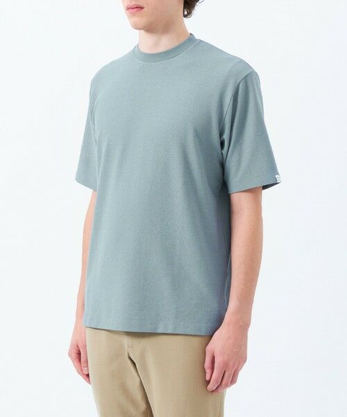 MACKINTOSH PHILOSOPHY(MENS) / マッキントッシュ フィロソフィー　メンズ カットソー | パイル調ドライミックス クルーネックプルオーバー | 詳細6